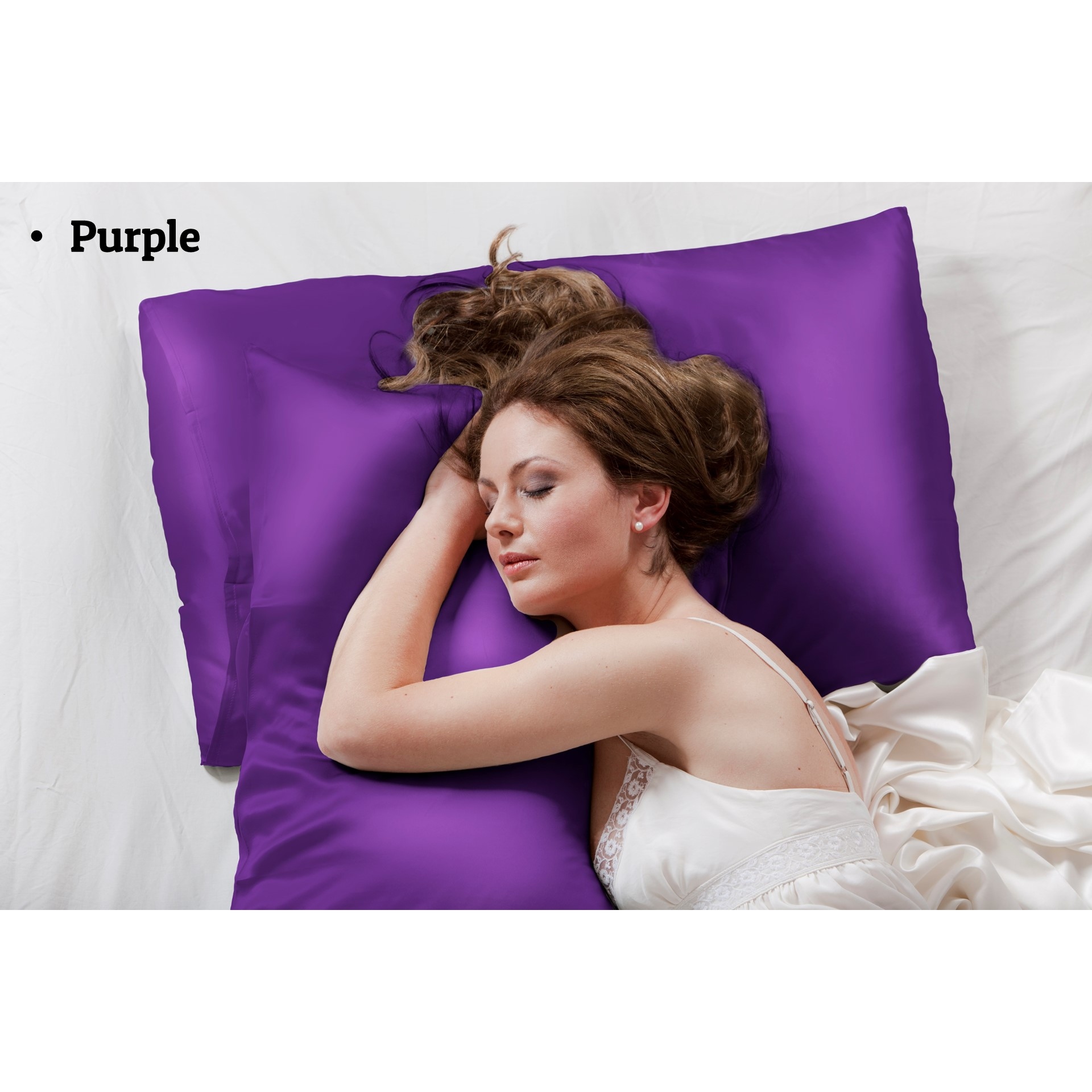 Satin pillowcases at bed bath shop and beyond